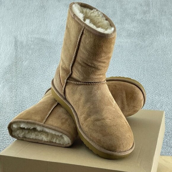 UGG Women's Classic Short II Boot, Chestnut, 09 NWB S141 - Picture 2 of 9